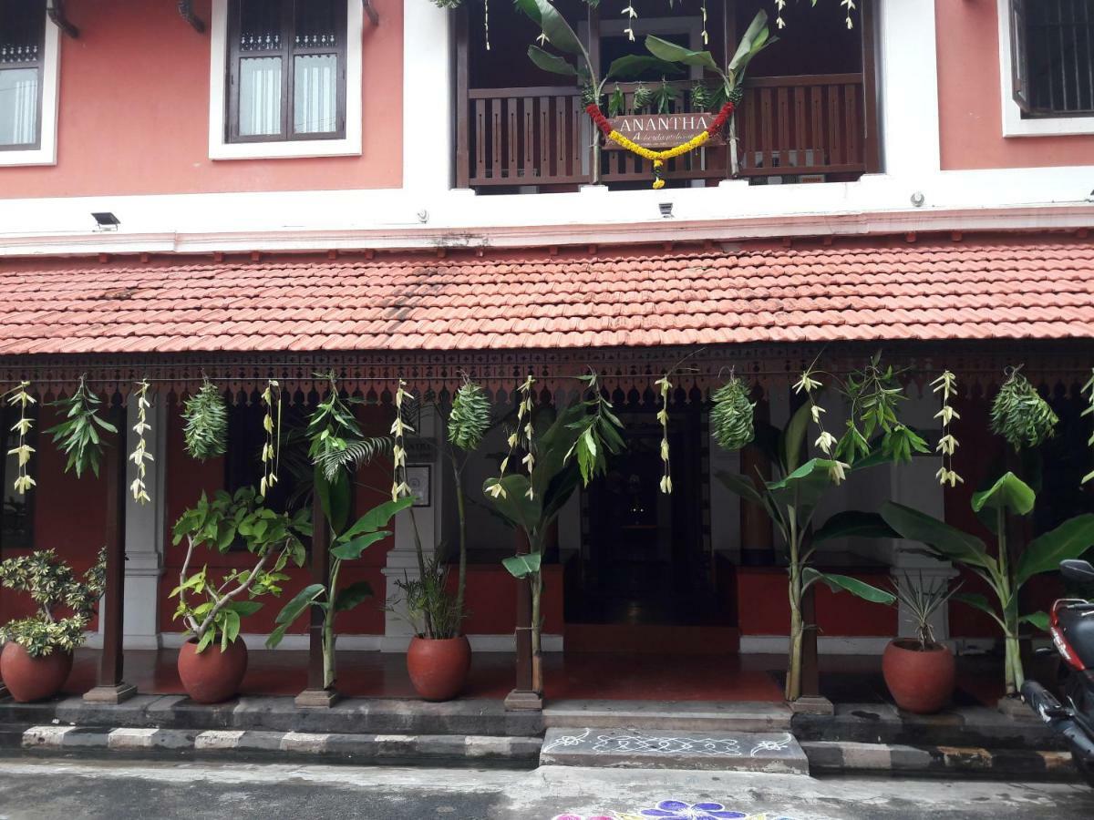 Anantha Heritage Bed & Breakfast Pondicherry Exterior photo